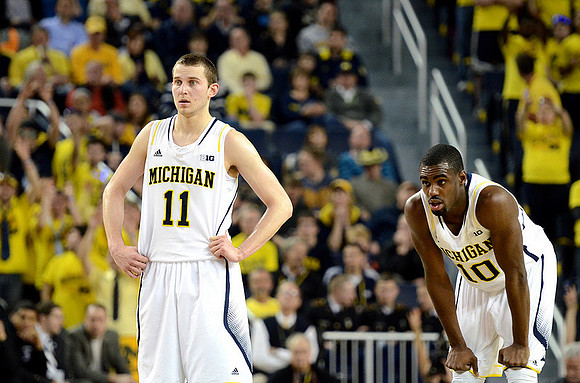 Nik Stauskas (11) and Tim Hardaway Jr. (10)
