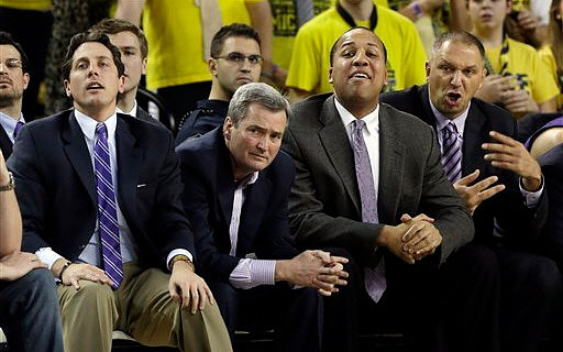 Northwestern Head Coach Bill Carmody