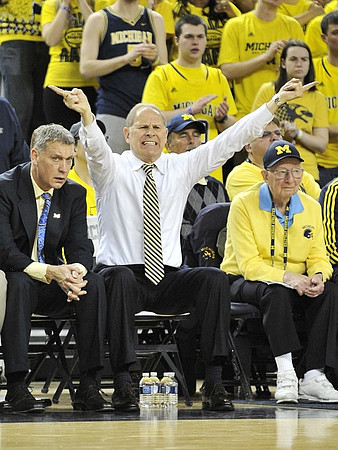 Jeff Meyer and John Beilein