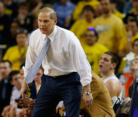 John Beilein and Mitch McGary (4)