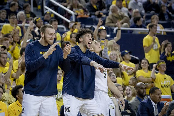 Austin Davis (51), Brandon Johns Jr. (23), and Adrien Nunez (5)