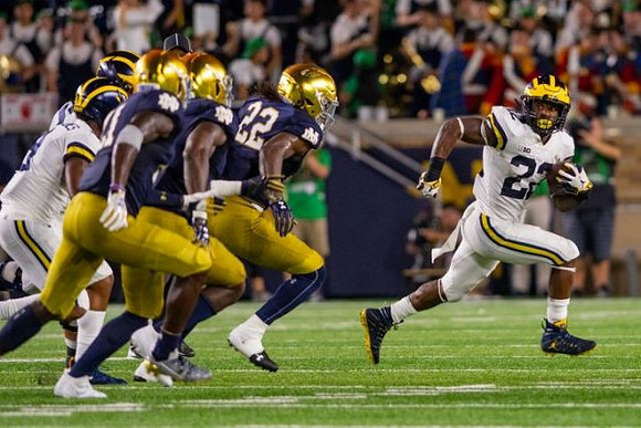 Karan Higdon (22)