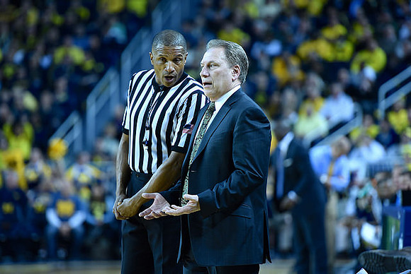 Michigan State Head Coach Tom Izzo