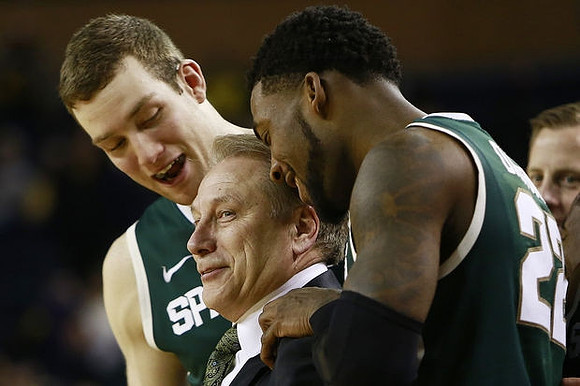 Michigan State Head Coach Tom Izzo