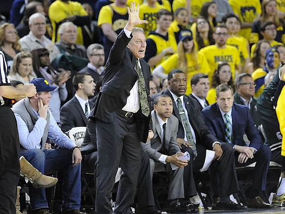 Michigan State Head Coach Tom Izzo
