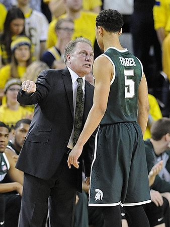 Michigan State Head Coach Tom Izzo