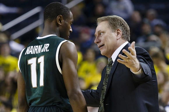 Michigan State Head Coach Tom Izzo