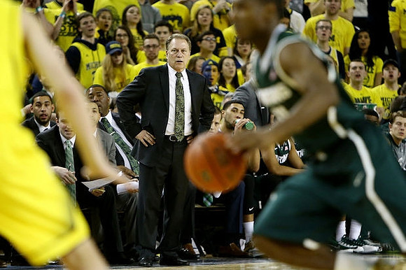 Michigan State Head Coach Tom Izzo