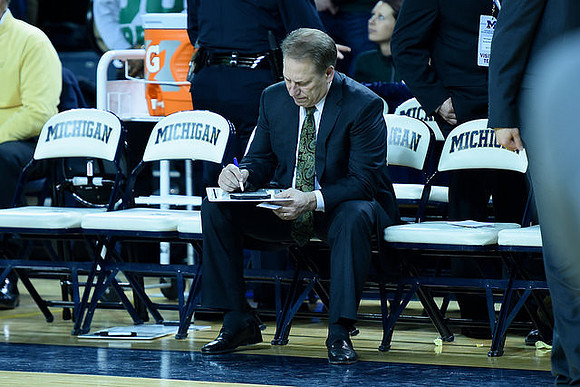 Michigan State Head Coach Tom Izzo