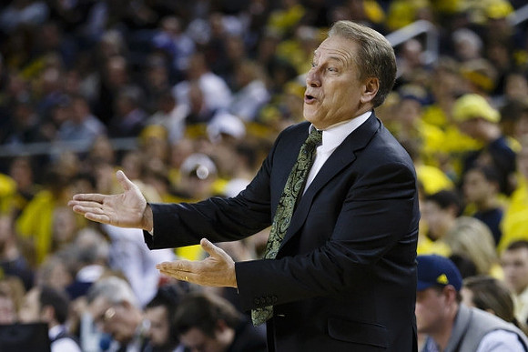 Michigan State Head Coach Tom Izzo
