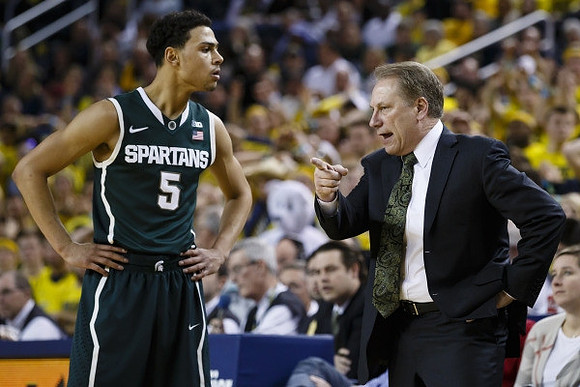 Michigan State Head Coach Tom Izzo