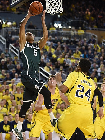 Ricky Doyle (32), Aubrey Dawkins (24), and Spike Albrecht (2)