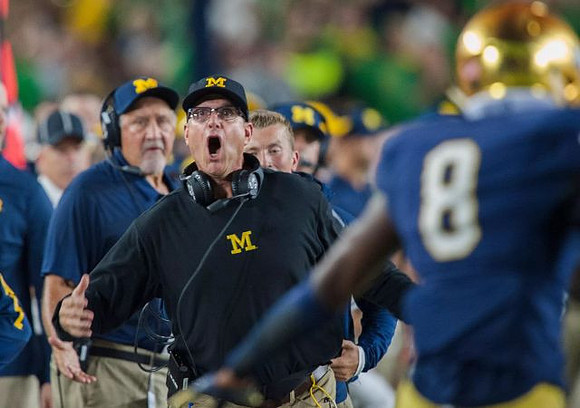 Jim Harbaugh and Greg Mattison