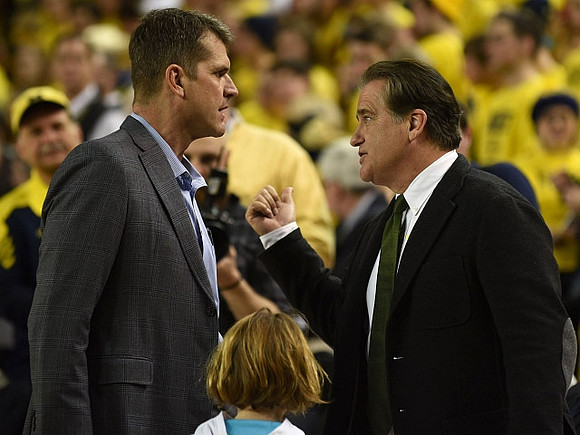 Jim Harbaugh and Steve Mariucci