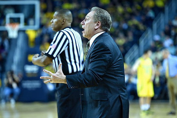 Michigan State Head Coach Tom Izzo
