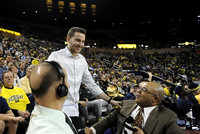 Nik Stauskas, Dan Dakich, and Mike Tirico