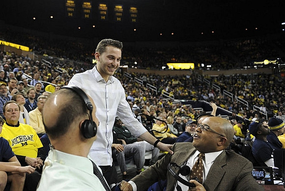 Nik Stauskas, Dan Dakich, and Mike Tirico
