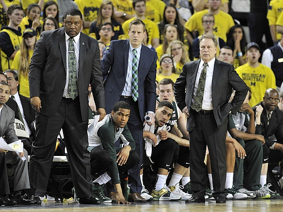 Michigan State Head Coach Tom Izzo