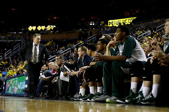 Michigan State Head Coach Tom Izzo