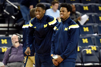 Caris LeVert (23) and Derrick Walton Jr. (10)
