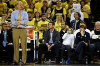 Jeff Meyer, John Beilein, Jim Harbaugh, and Jim Hackett