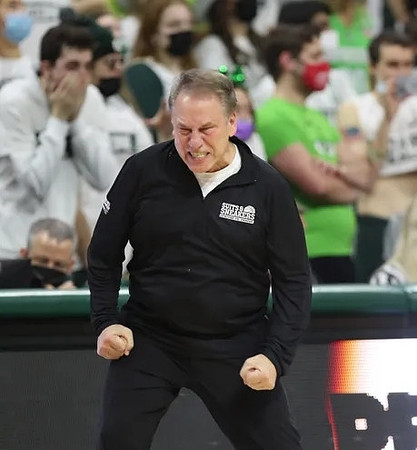 Michigan State Head Coach Tom Izzo