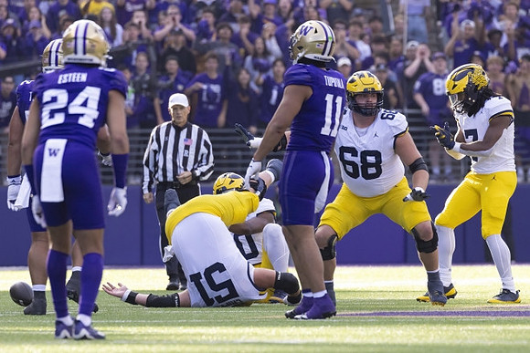 Greg Crippen (51), Josh Priebe (68), and Donovan Edwards (7)