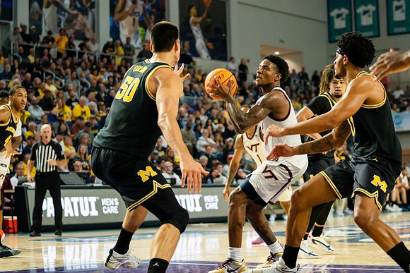 Nimari Burnett (4), Vladislav Goldin (50), Tre Donaldson (3), and Roddy Gayle Jr. (11)
