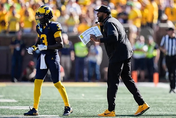 Fredrick Moore (3) and Sherrone Moore