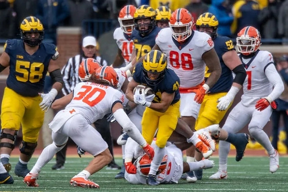 Giovanni El-Hadi (58), Isaiah Gash (41), Ryan Hayes (76), and Karsen Barnhart (52)