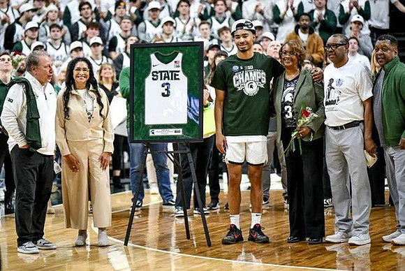 Michigan State Head Coach Tom Izzo