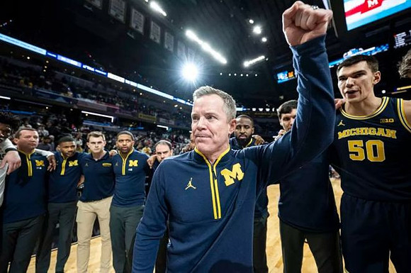 Dusty May and Michigan Team