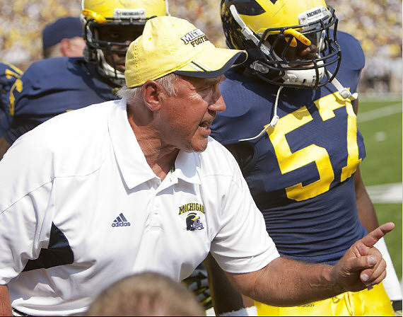 Greg Mattison and Frank Clark (57)