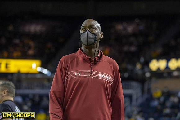 Maryland Head Coach Danny Manning