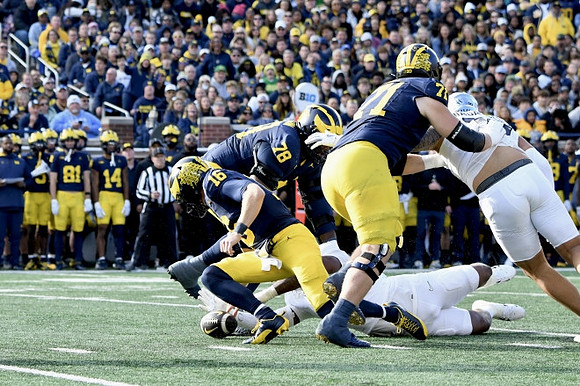 Davis Warren (16), Myles Hinton (78), and Evan Link (71)