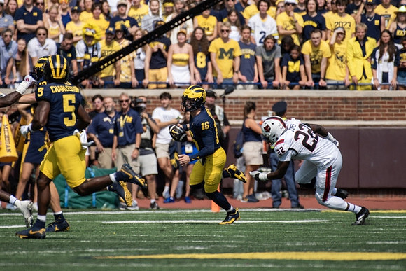 C.J. Charleston (5) and Davis Warren (16)