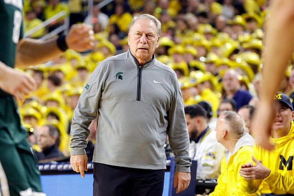 Michigan State Head Coach Tom Izzo