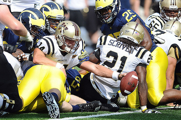 Brandon Herron (58) and Kenny Demens (25)