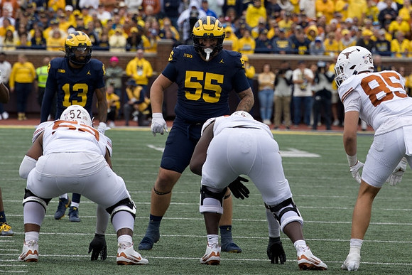 Wesley Walker (13) and Mason Graham (55)
