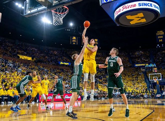 Vladislav Goldin (50), Nimari Burnett (4), and Rubin Jones (15)