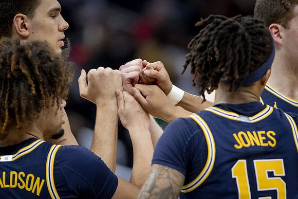 Vladislav Goldin (50), Tre Donaldson (3), Rubin Jones (15), and Danny Wolf (1)