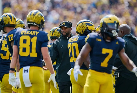 Sherrone Moore and Michigan Team