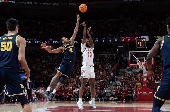 Vladislav Goldin (50), Nimari Burnett (4), and L.J. Cason (2)
