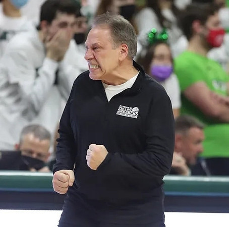 Michigan State Head Coach Tom Izzo
