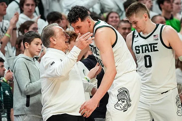 Michigan State Head Coach Tom Izzo