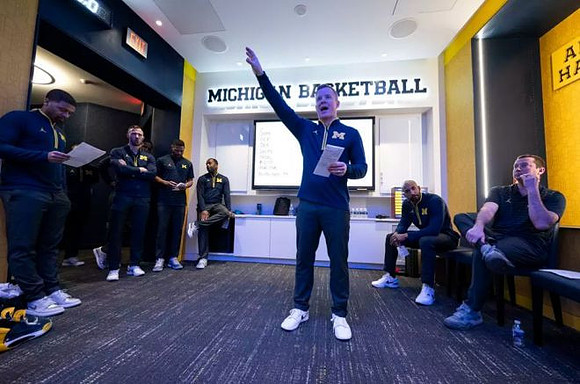 Dusty May and Michigan Team