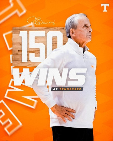 Tennessee Head Coach Rick Barnes