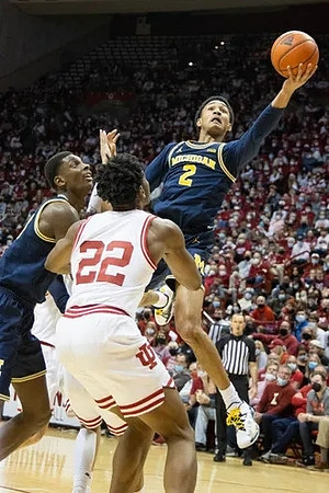 Moussa Diabate (14) and Kobe Bufkin (2)