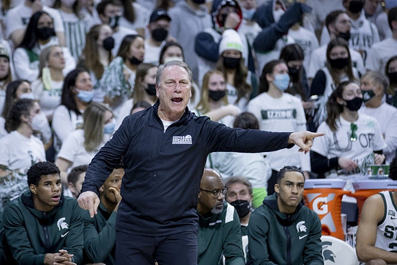 Michigan State Head Coach Tom Izzo