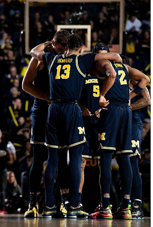 Hunter Dickinson (1), Jett Howard (13), Terrance Williams II (5), and Kobe Bufkin (2)